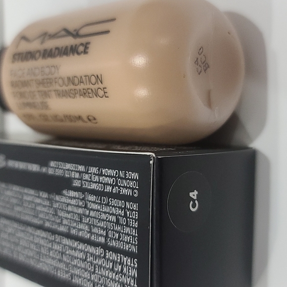 ✅ MAC # C2 / C4 / C6 Studio Radiance Face And Body Radiant Sheer Foundation - Picture 13 of 15